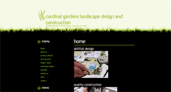 Desktop Screenshot of cardinalgardens.com